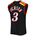 Allen Iverson Philadelphia 76ers Hardwood Classics 2006/07 Swingman Jersey - Black