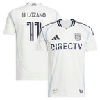 Hirving Lozano  adidas 2025 Woven Into One Replica Player Jersey - White