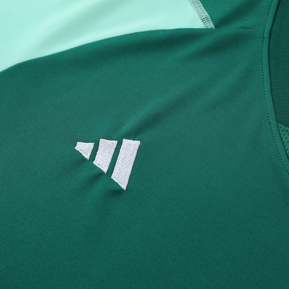 Adidas Short Sleeve Training Jersey Set - AD03- Olive Green
