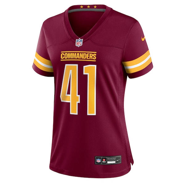 Colson Yankoff Washington Commanders Nike Women's  Game Jersey -  Burgundy