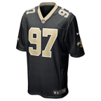 Malcolm Roach New Orleans Saints Nike Team Game Jersey - Black