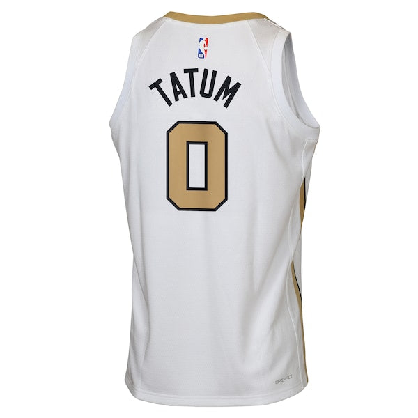 Jayson Tatum Boston Celtics Nike Youth 2025/26 City Edition Swingman Jersey - White