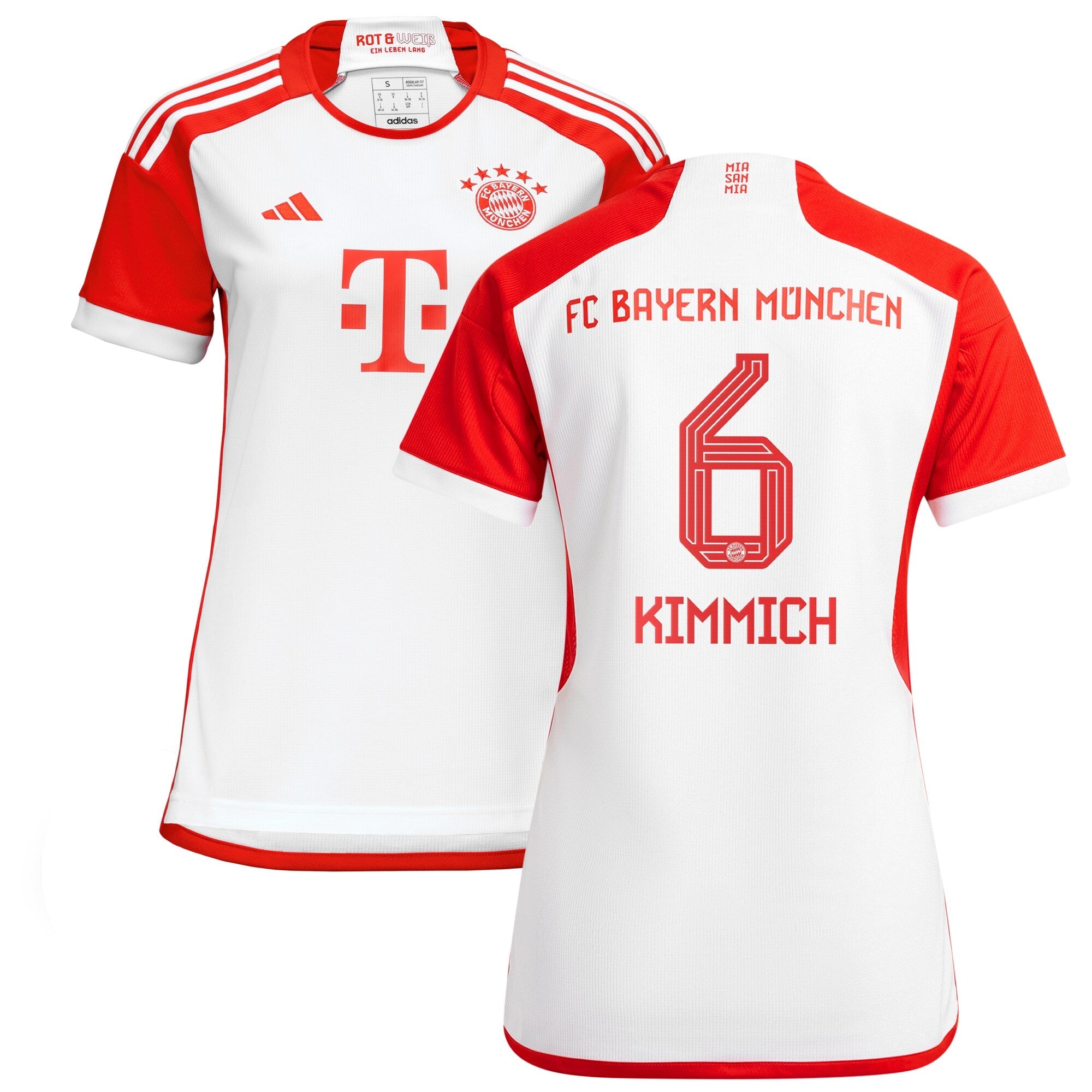Joshua Kimmich Bayern Munich adidas Women's 2023/24 Away Replica Player Jersey - Black/White