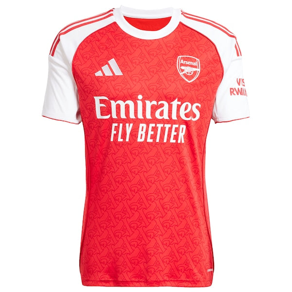 Martin Ødegaard Arsenal adidas 2025/26 Home Replica Player Jersey - Red/Blue