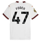 Phil Foden Manchester City Puma 2023/24 Away Authentic Player Jersey - White