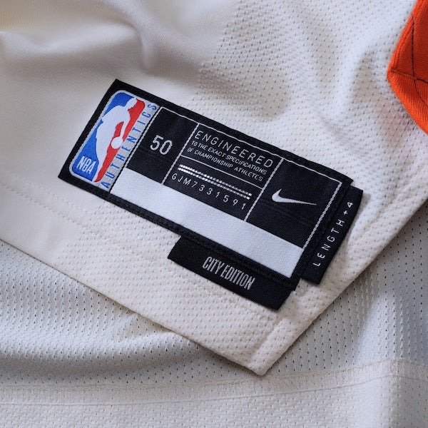 Jalen Brunson New York Knicks Nike Unisex 2025/26 Authentic Jersey - City Edition - Cream