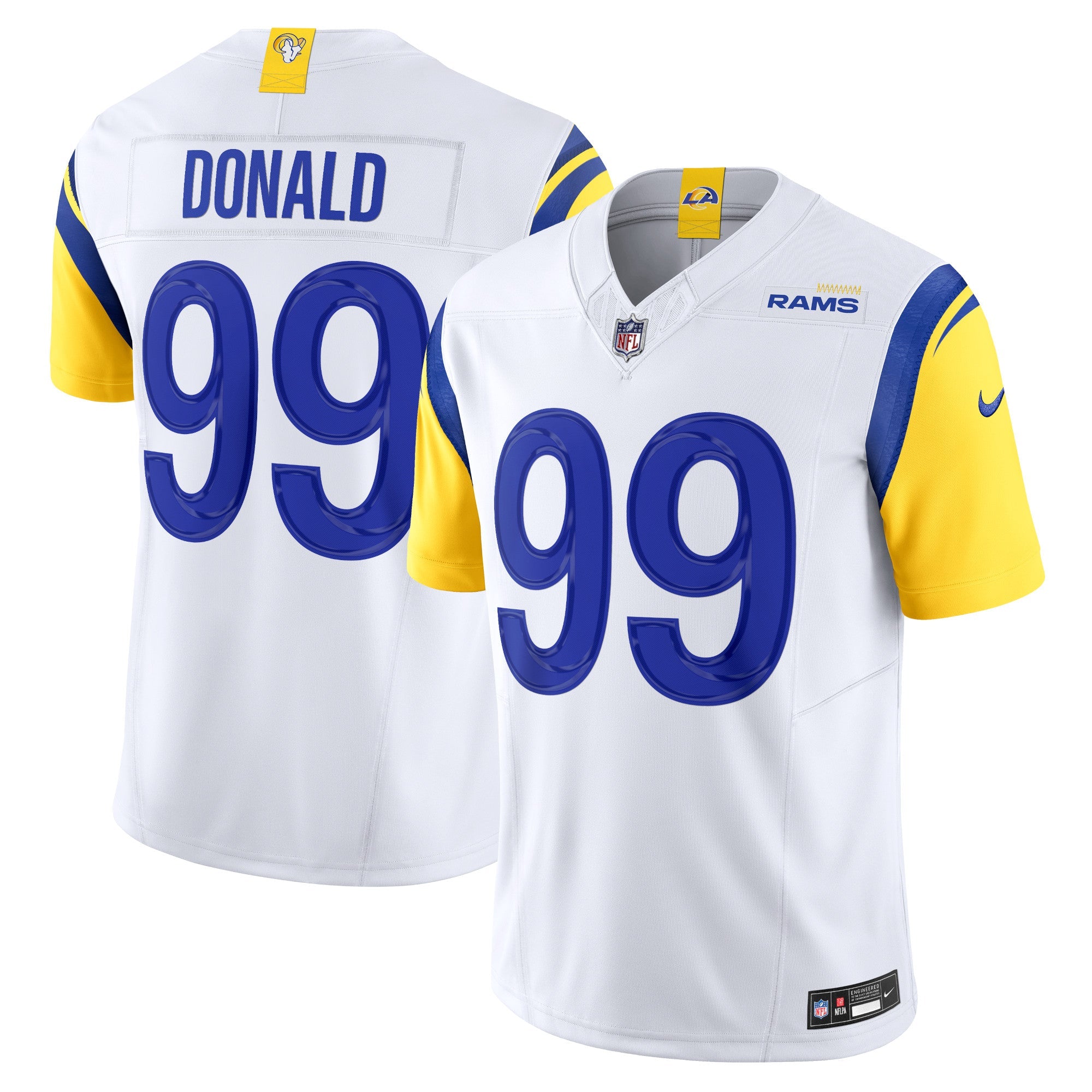 Aaron Donald Los Angeles Rams Nike Vapor F.U.S.E. Limited Jersey - Royal/White