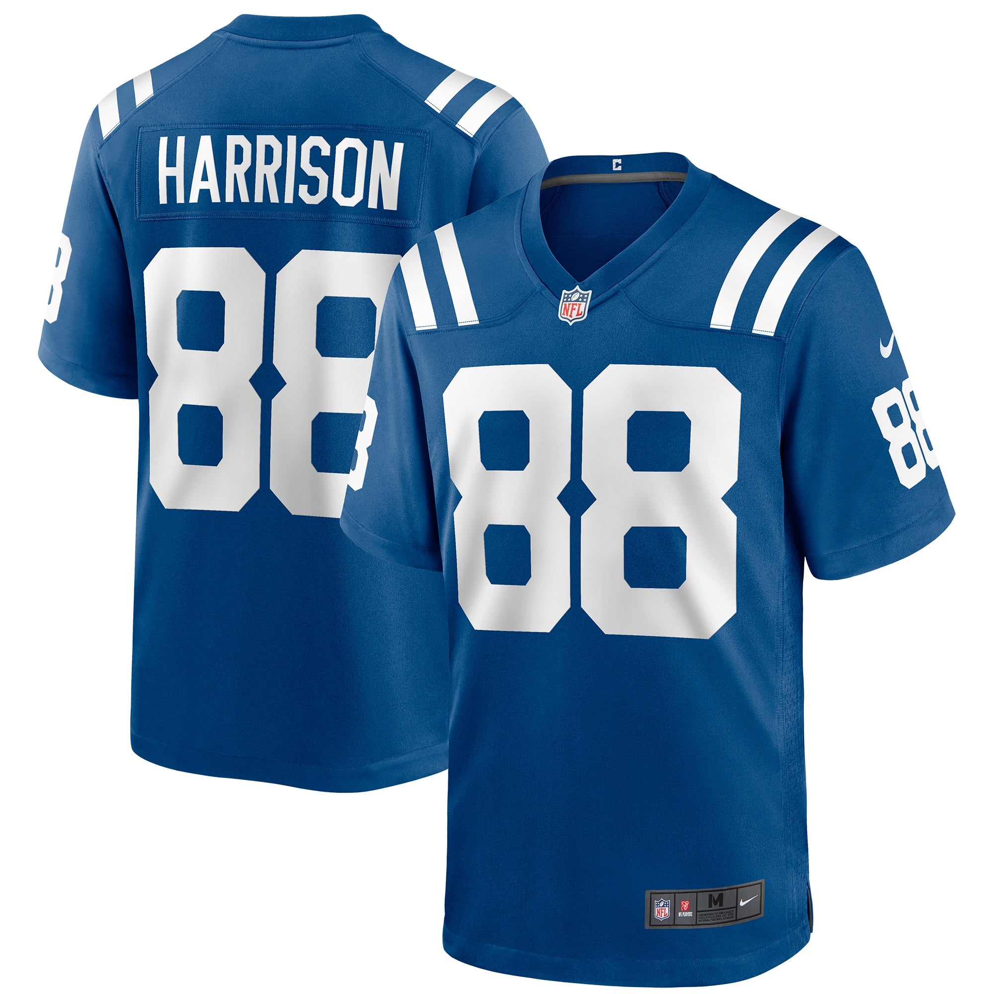 Marvin Harrison Indianapolis Colts Nike Indiana Nights Alternate Game Jersey - Royal/Royal/White