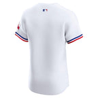 Texas Rangers Nike Home Elite Jersey - White