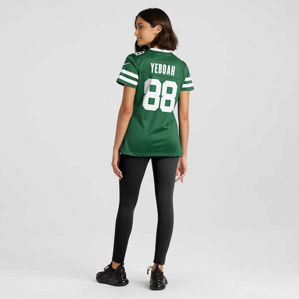 Kenny Yeboah New York Jets Nike Women's Team Game Jersey - Legacy Green