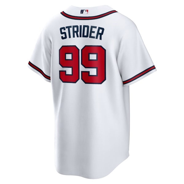 Spencer Strider Atlanta Braves Nike Youth Home Replica Jersey - White