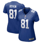 Miles Boykin New York Giants Nike Women's  Game Jersey -  Royal