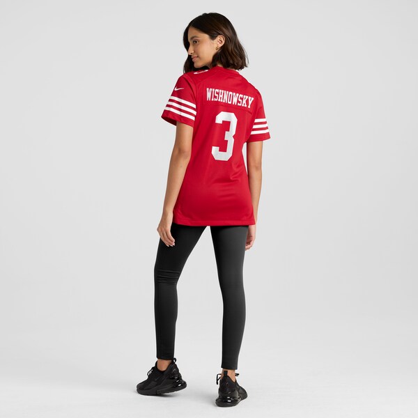 Mitch Wishnowsky San Francisco 49ers Nike Women's  Game Jersey -  Scarlet