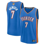 Chet Holmgren Oklahoma City Thunder   2025 NBA Finals Fast Break Replica Player Jersey - Blue - Icon Edition