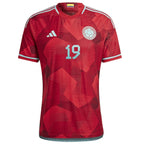 Rafael Borré Colombia National Team adidas 2022/23 Away Authentic Player Jersey - Red
