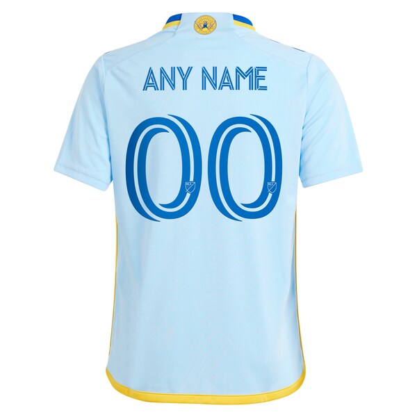 Atlanta United FC adidas Youth 2024 The Resurgens Kit Replica Custom Jersey - Light Blue