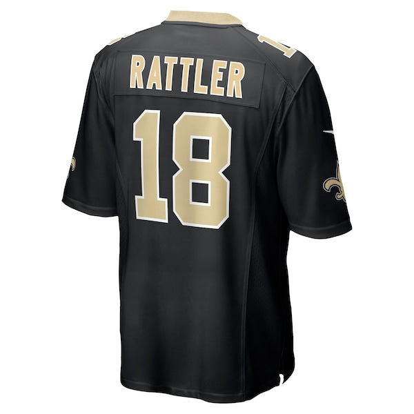 Spencer Rattler New Orleans Saints Nike  Game Jersey -  Black