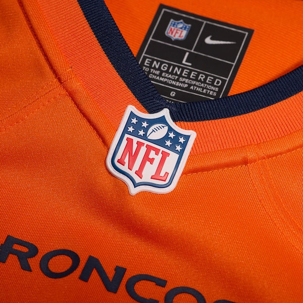 Drew Sanders Denver Broncos Nike Team Game Jersey -  Orange