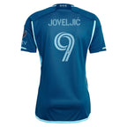 Dejan Joveljic Sporting Kansas City adidas 2024 Diamonds Our Forever Authentic Player Jersey - Navy