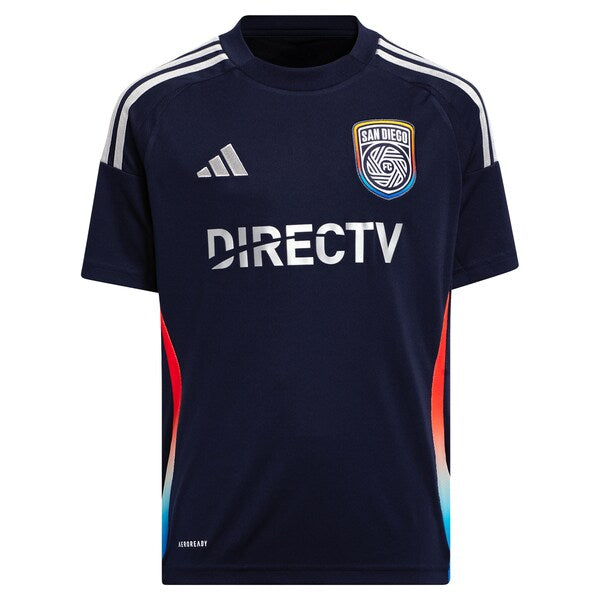 Hirving Lozano San Diego FC adidas Youth 2025 State of Flow Replica Player Jersey - Navy