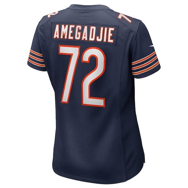 Kiran Amegadjie Chicago Bears Nike Women's  Game Jersey -  Navy