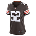 Elerson Smith Cleveland Browns Nike Women's Team Game Jersey -  Brown