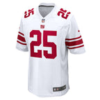 Deonte Banks New York Giants Nike  Game Jersey -  White/Royal