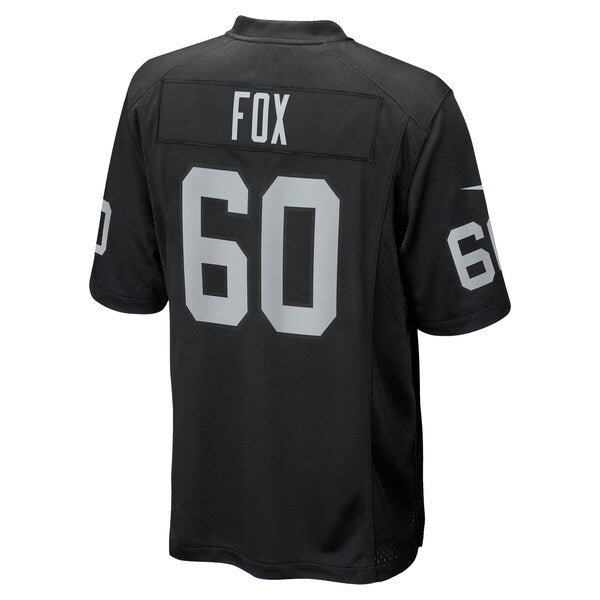 Tomari Fox Las Vegas Raiders Nike Team Game Jersey -  Black