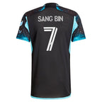 Jeong Sang-bin Minnesota United FC adidas 2024 Starry Night Authentic Player Jersey - Black
