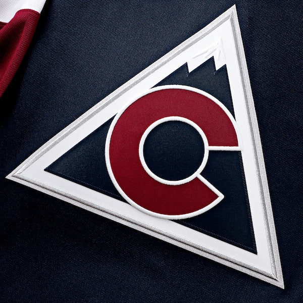 Nathan MacKinnon Colorado Avalanche  Alternate Premium Jersey - Navy/Burgundy/White
