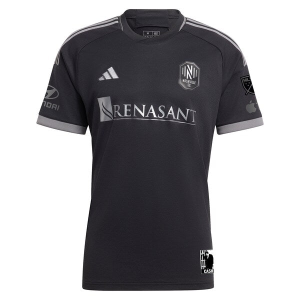 Sam Surridge Nashville SC adidas 2024 Man In Black Kit Authentic Player Jersey – Black