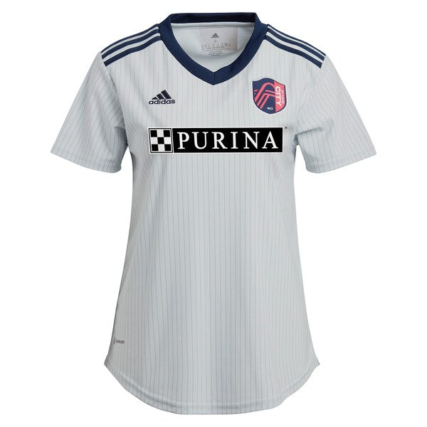 Njabulo Blom St. Louis City SC adidas Women's 2024 The Spirit Kit Replica Jersey - Gray