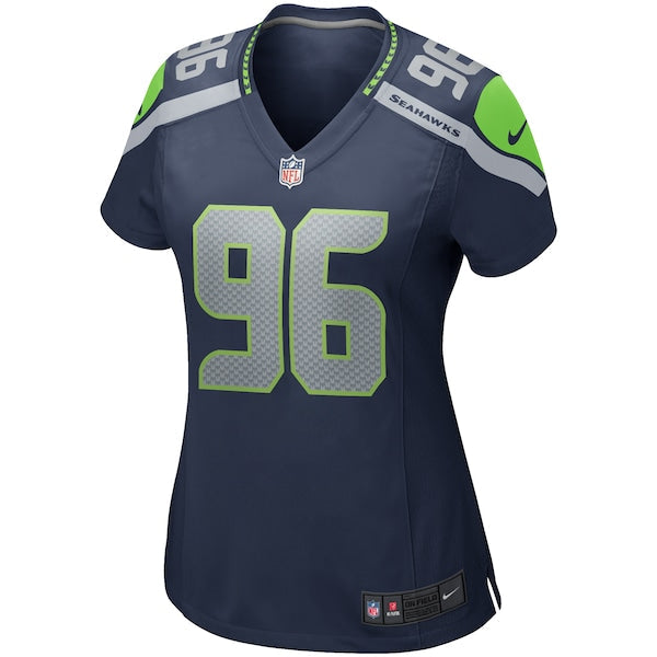 Cortez Kennedy Seattle Seahawks Nike Women's Game Retired Player Jersey - College Navy/Royal