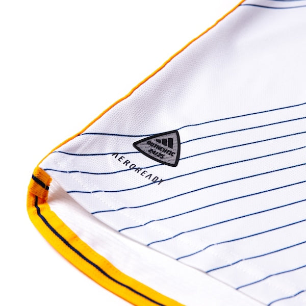 LA Galaxy adidas 2024 Angeleno Kit Authentic Custom Jersey - White