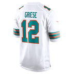Bob Griese Miami Dolphins Nike Retired Player Jersey - White/Aqua