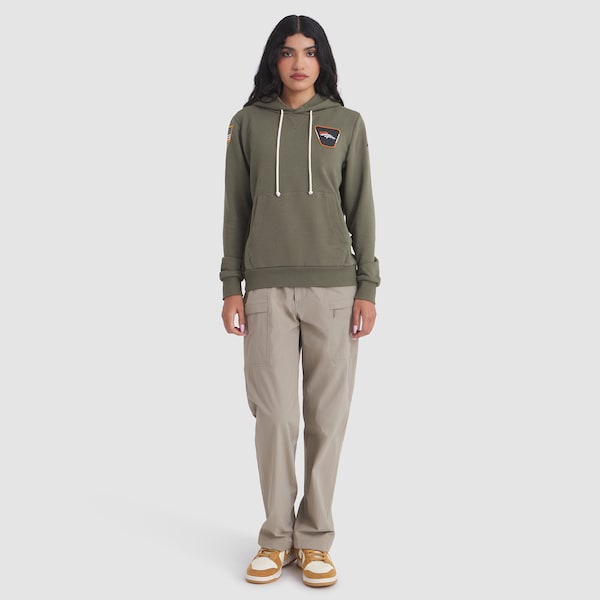 Denver Broncos Nike Women's 2025 Salute to Service Sideline Standard Issue Dri-FIT Hoodie - Olive