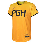 Willie Stargell Pittsburgh Pirates Nike Youth 2023 City Connect Replica Player Jersey - Gold