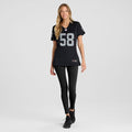 Jackson Powers-Johnson Las Vegas Raiders Nike Women's  Game Jersey -  Black