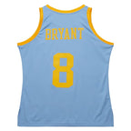 Men's Los Angeles Lakers Kobe Bryant Powder Blue 2001/02 Hardwood Classics Authentic Player Jersey