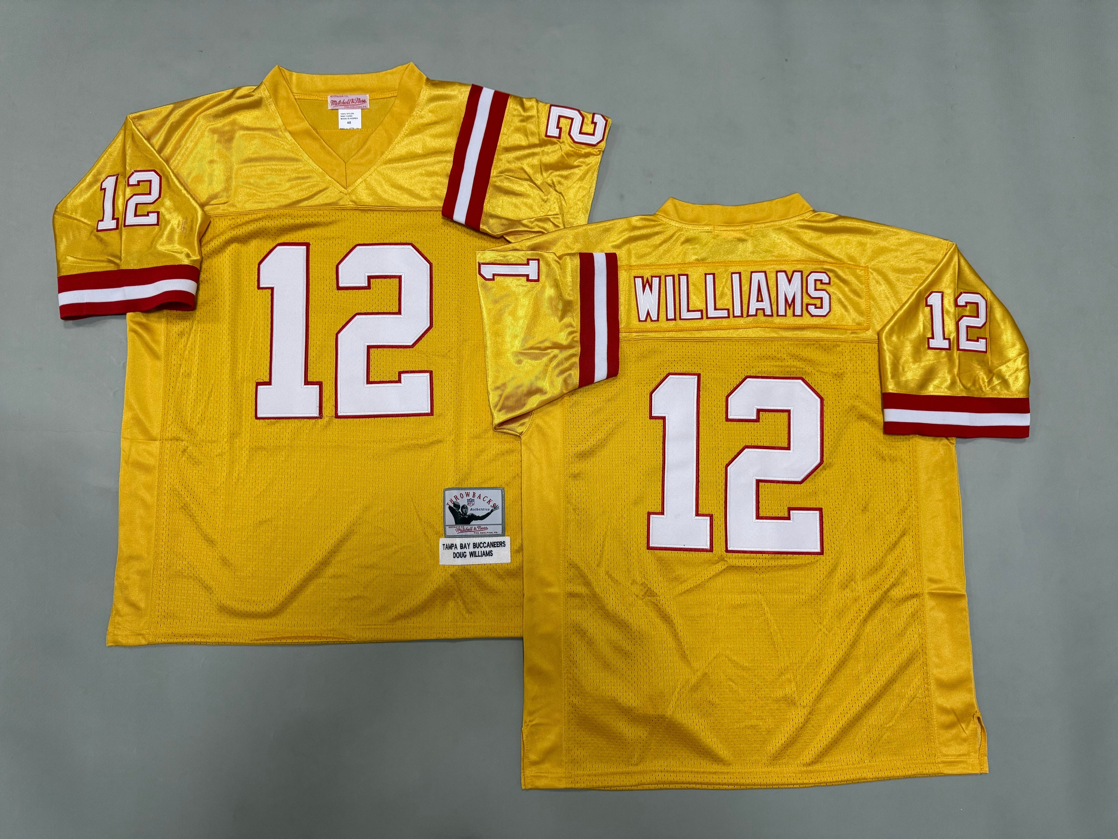 Doug Williams Tampa Bay Buccaneers Authentic Throwback Retired Player Jersey