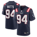 Armon Watts New England Patriots Nike  Game Jersey -  Navy