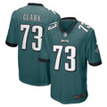 Le'Raven Clark Philadelphia Eagles Nike  Game Jersey - Midnight Green