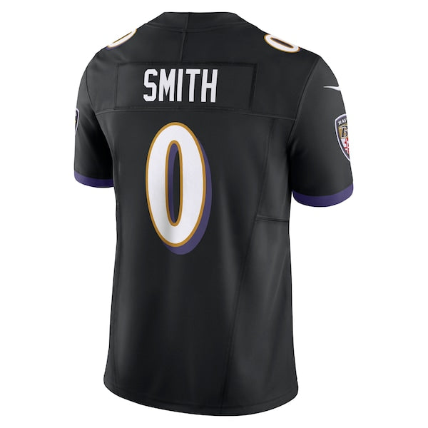 Roquan Smith Baltimore Ravens Nike Alternate Vapor F.U.S.E. Limited Jersey - Black/Purple