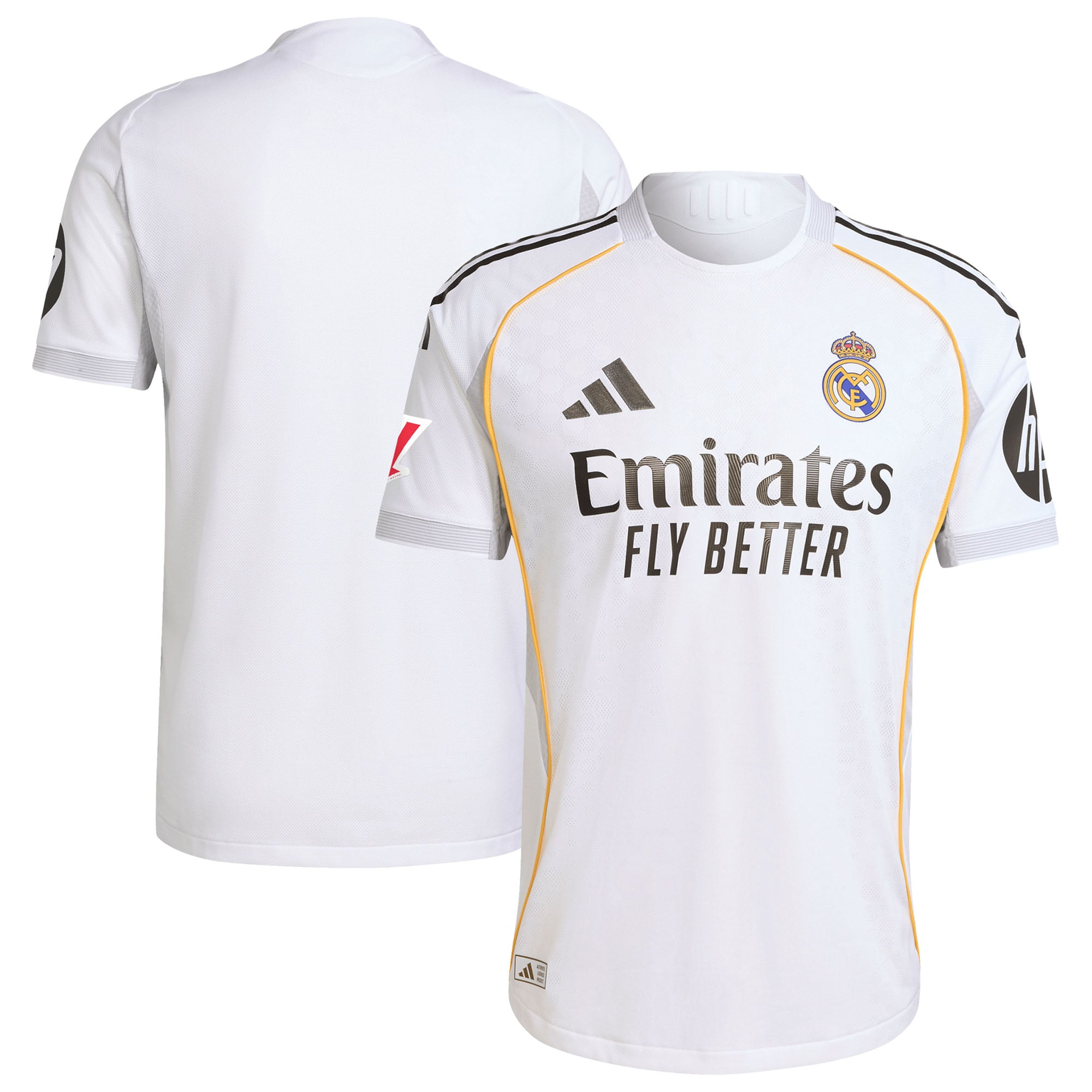 Los Merengues adidas 2025/26 Away Authentic Jersey - Blue/White
