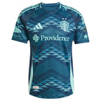 Pedro de la Vega Seattle Sounders FC adidas 2025 The Salish Sea Kit Authentic Player Jersey - Blue