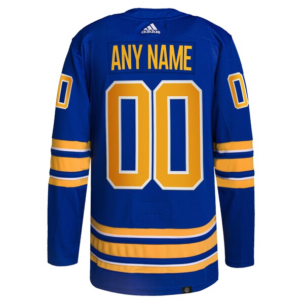 Buffalo Sabres adidas  Home  Primegreen Authentic Custom Jersey - Royal