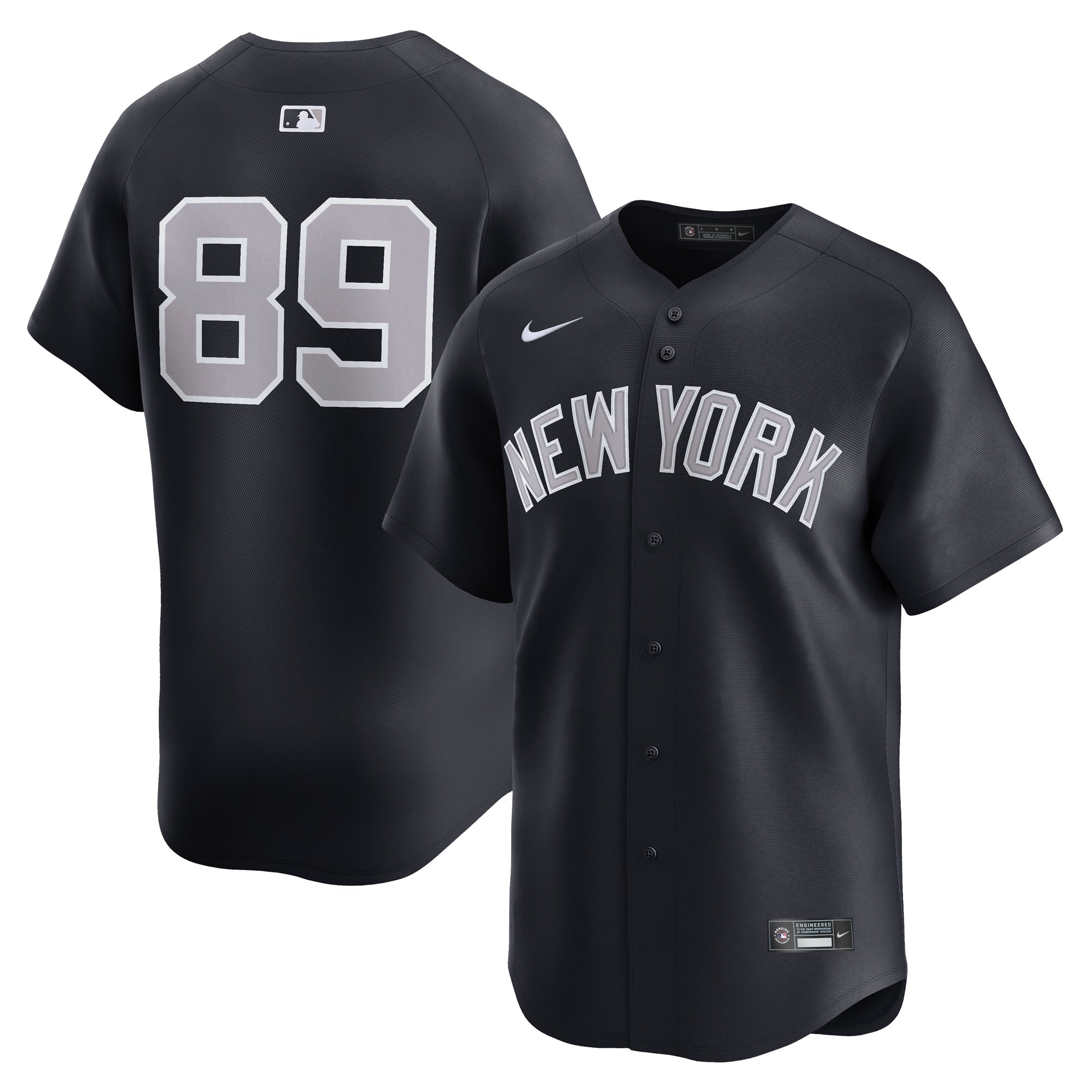 Jasson Domínguez New York Yankees Nike Home Limited Player Jersey - White/Navy