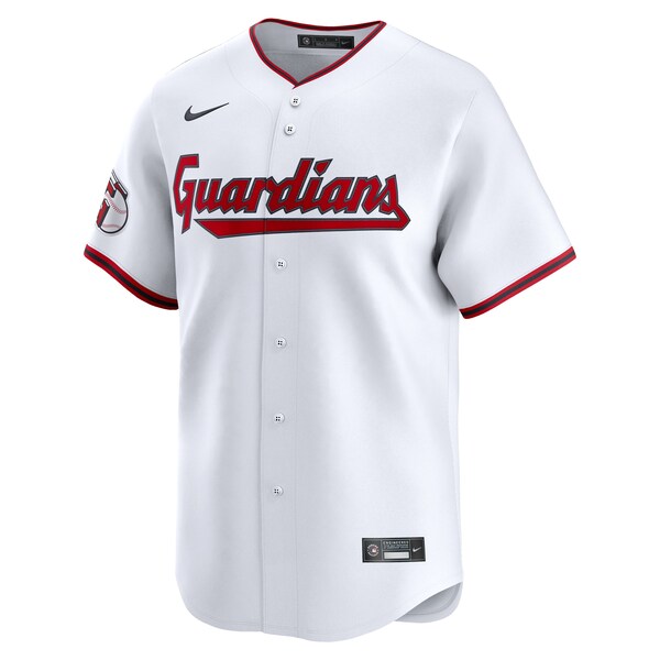 Cleveland Guardians Nike Home Limited Custom Jersey - White