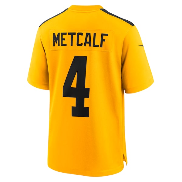 DK Metcalf Pittsburgh Steelers Nike Alternate 1933 Throwback Game Jersey - Gold/White/Black