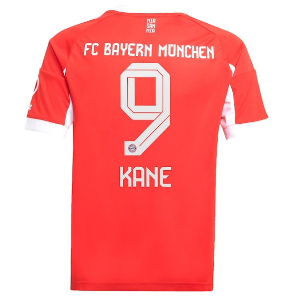 Harry Kane Bayern Munich adidas Youth 2025/26 Home Replica Jersey - Red